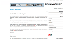 Desktop Screenshot of fenninger.biz